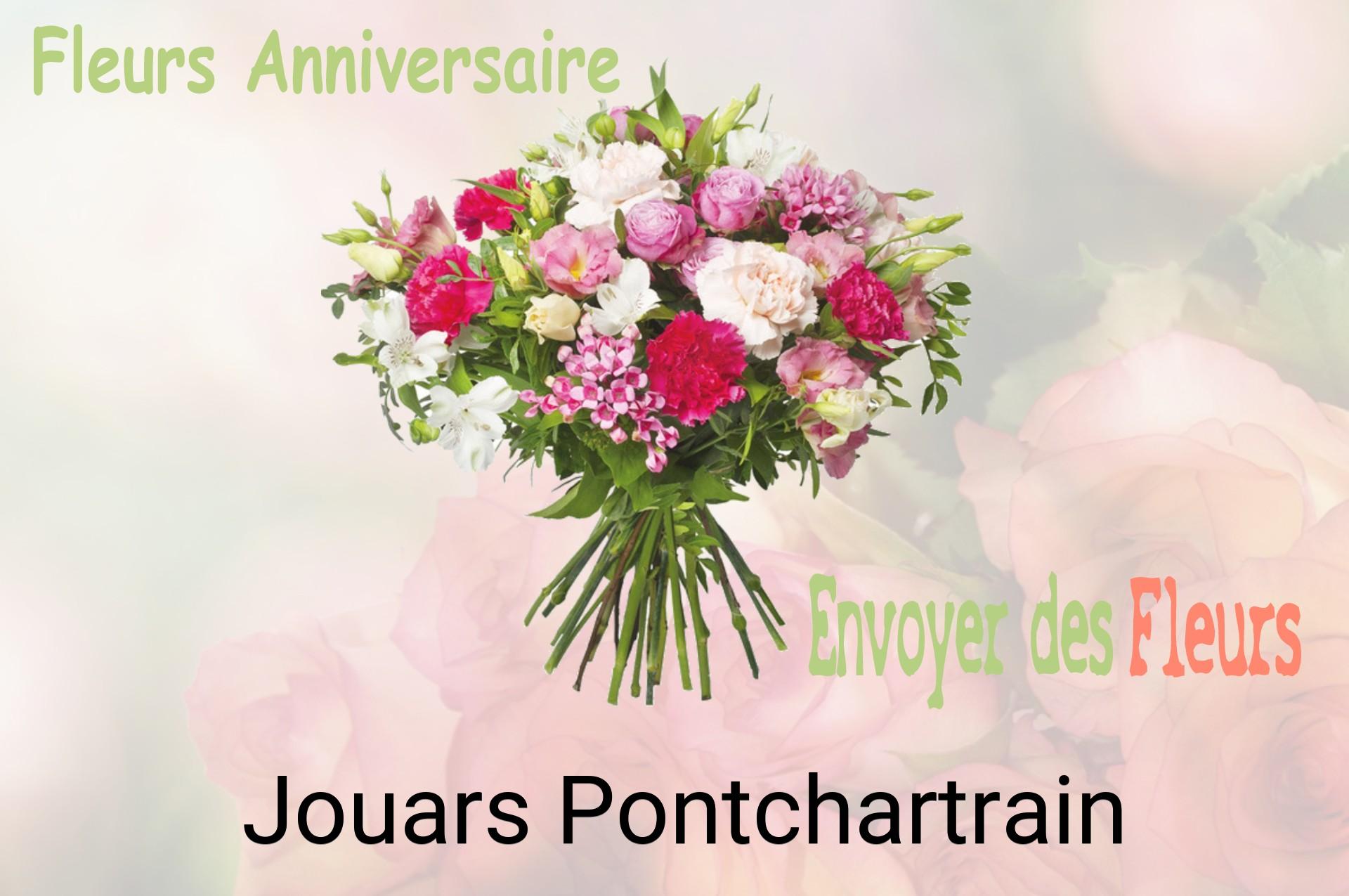 Bouquet de fleurs d’anniversaire livré à Jouars-Pontchartrain