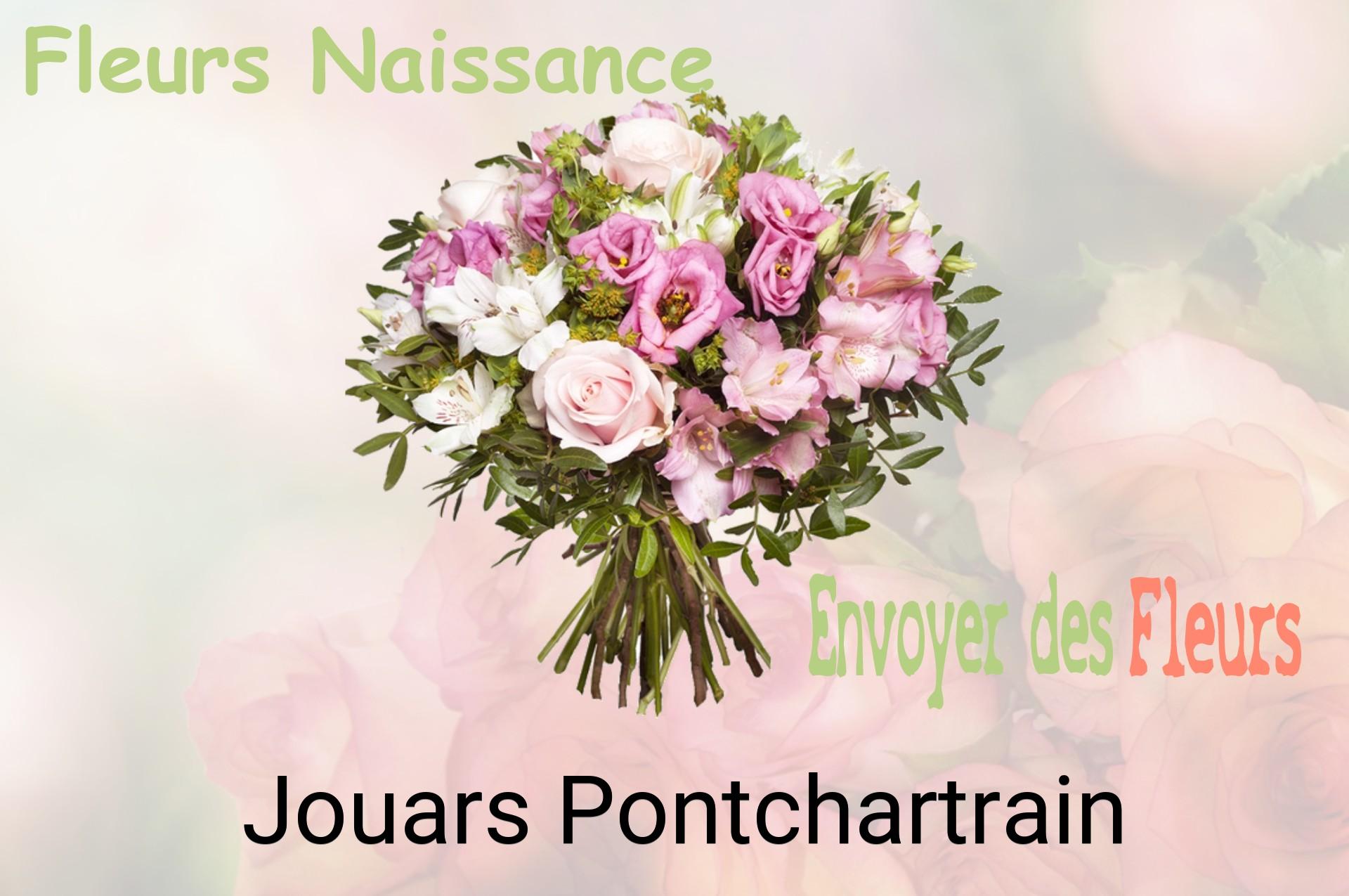 Bouquet de fleurs de naissance livré à Jouars-Pontchartrain