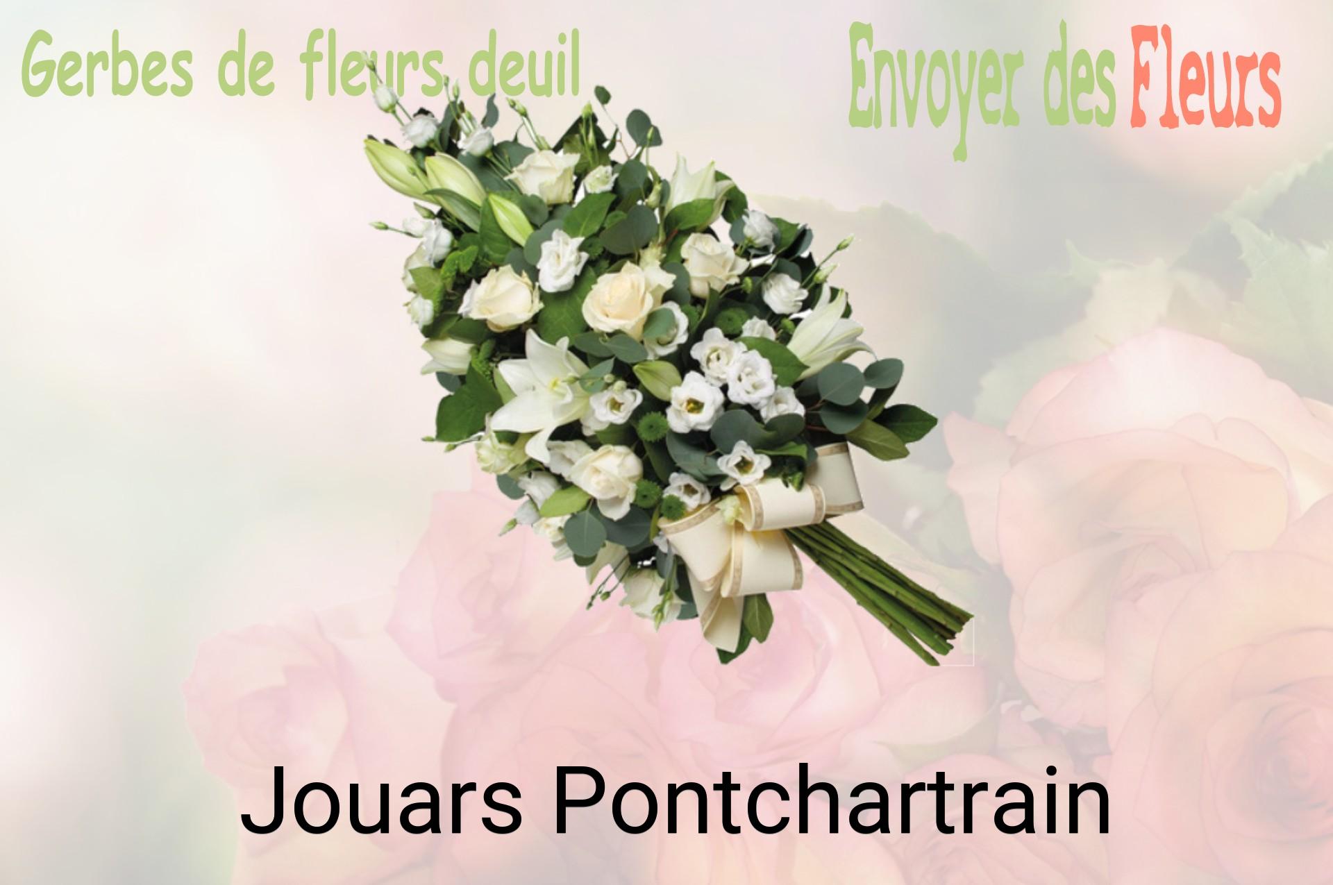 Gerbe de fleurs de deuil livrée à Jouars-Pontchartrain