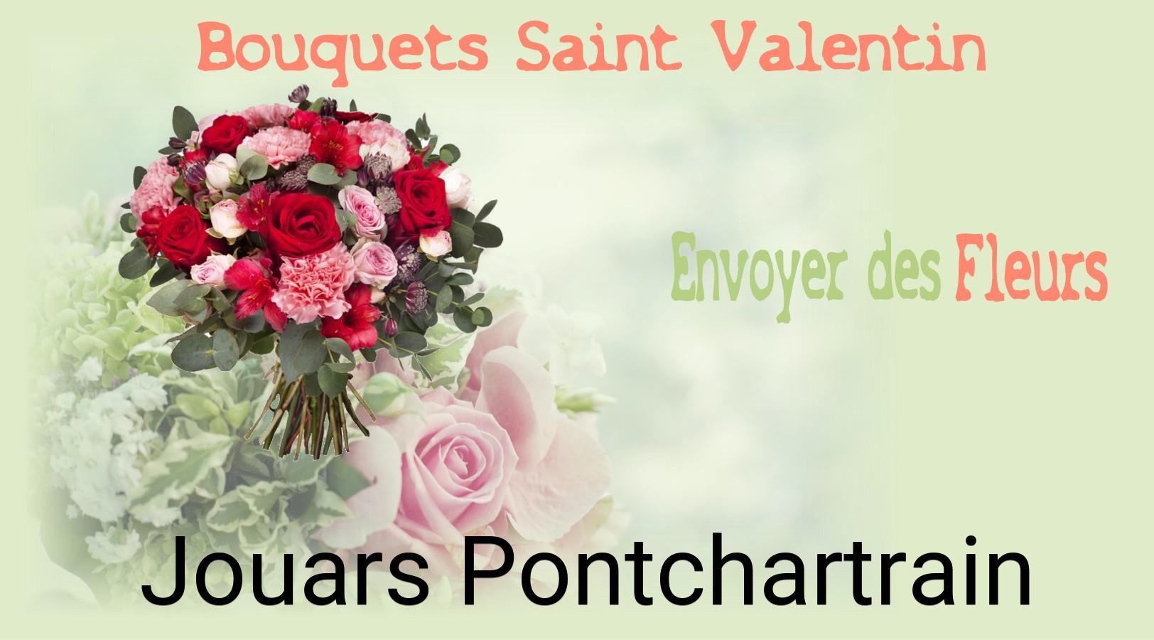 Roses de Saint-Valentin livrées à Jouars-Pontchartrain