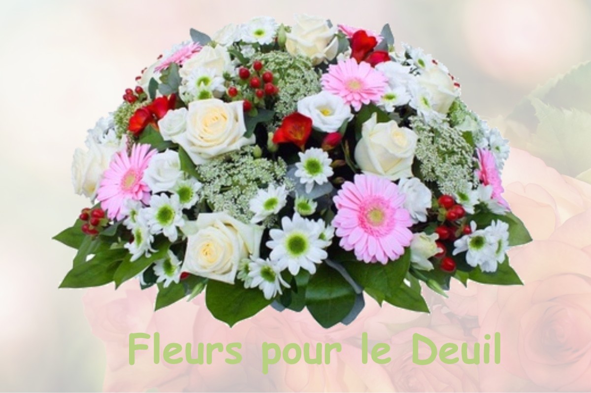 fleurs deuil JOUARS-PONTCHARTRAIN